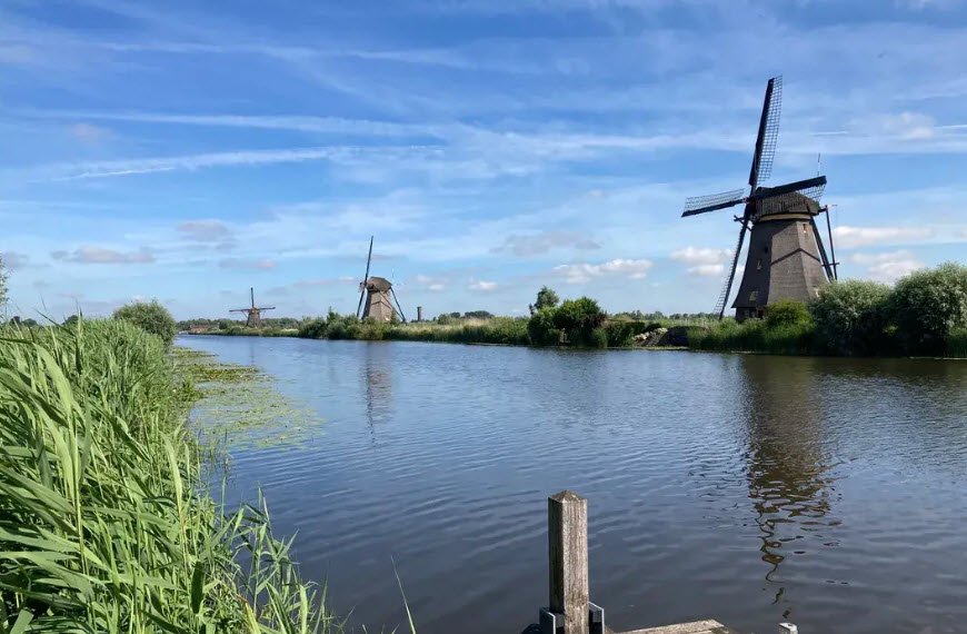 Kinderdijk, Alblasserdam, South Holland, Netherlands